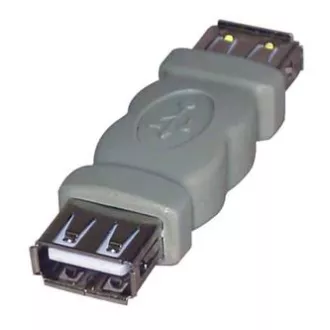 Conector USB, (2.0), USB A mamă - USB A mamă, gri, 5891, ÎN VÂNZARE