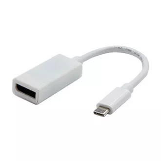 Convertor USB/Video, Mod Alt DP, USB C tată - DisplayPort mamă, alb, 4K2K@30Hz 65507, ÎN VÂNZARE