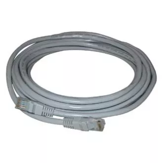 Cablu LAN de rețea FTP patchcord, Cat.5e, RJ45 tată - RJ45 tată, 20 m, ecranat, gri, economic Cablu LAN de rețea FTP patchcord, Cat.5e, RJ45 tată - RJ45 tată, 20 m, ecranat, gri, economic