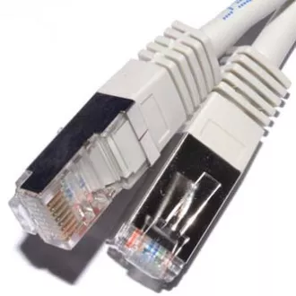 Cablu de rețea LAN FTP patchcord, Cat.5e, RJ45 mascul - RJ45 mascul, 50 m, ecranat, gri, economic, REDUCERE Cablu de rețea LAN FTP patchcord, Cat.5e, RJ45 mascul - RJ45 mascul, 50 m, ecranat, gri, economic, REDUCERE