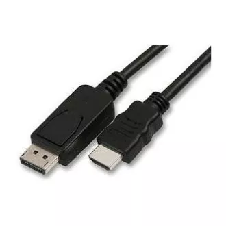 Cablu video DisplayPort mascul - HDMI mascul, 5m, negru