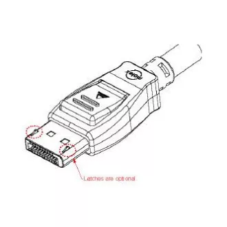 Cablu video DisplayPort mascul - HDMI mascul, 5m, negru