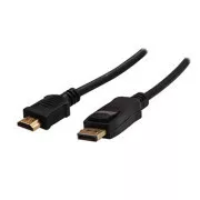 Cablu video DisplayPort mascul - HDMI mascul, 5m, negru, Logo blister, LIVRARE