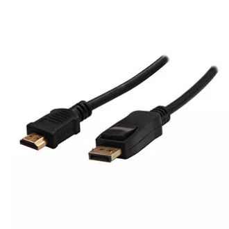 Cablu video DisplayPort mascul - HDMI mascul, 5m, negru, Logo blister, LIVRARE