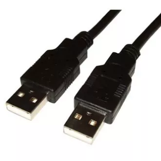 Cablu USB (2.0), USB A tată - USB A tată, 1,8 m, negru, de mare viteză