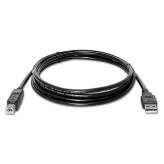 Cablu USB Logo (2.0), USB A tată - USB B tată, 1,8 m