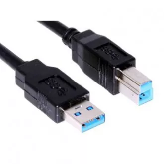 Cablu USB (3.0), USB A tată - USB3.0 B tată, 1,8 m, negru
