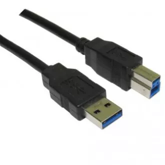 Cablu USB (3.0), USB A tată - USB3.0 B tată, 1,8 m, negru
