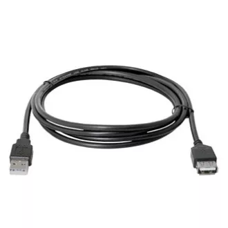 Cablu prelungitor USB (2.0), USB A tată - USB A mamă, 1,8 m, negru