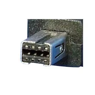 Cablu USB cu logo (2.0), USB A tată - 8-pini tată, 26726, 1,8 m, negru, MINOLTA, CONDUCTE