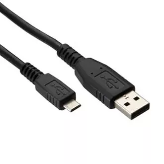 Cablu USB (2.0), USB A tată - microUSB tată, 1,8 m, negru
