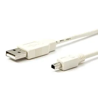Cablu USB (2.0), USB A mascul - USB cu 4 pini mascul, 1,8 m, alb, MITSUMI, SUPPLIES