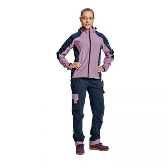 pantaloni de damă YOWIE bleumarin / sv. violet 34