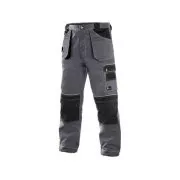 Pantaloni talie CXS ORION TEODOR, iarna, barbati, gri-negru, marimea