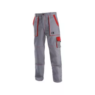 Pantaloni cu talie CXS LUXY JOSEF, barbati, gri-rosu, marimea