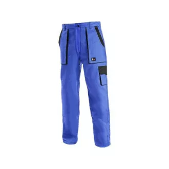 Pantaloni talie CXS LUXY ELENA, dama, albastru-negru, marime