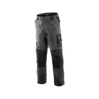 Pantaloni cu talie CXS SIRIUS NIKOLAS, prelungiti, barbati, gri-verde, marime