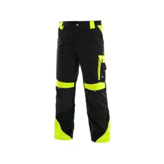 Pantaloni talie CXS SIRIUS BRIGHTON, iarna, barbati, negru-galben, marime Pantaloni talie CXS SIRIUS BRIGHTON, iarna, barbati, negru-galben, marime