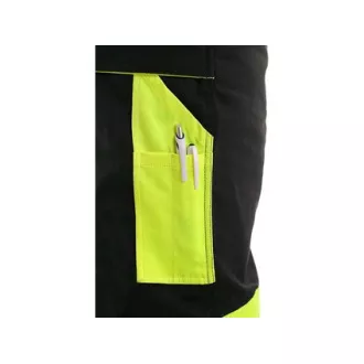 Pantaloni talie CXS SIRIUS BRIGHTON, iarna, barbati, negru-galben, marime Pantaloni talie CXS SIRIUS BRIGHTON, iarna, barbati, negru-galben, marime