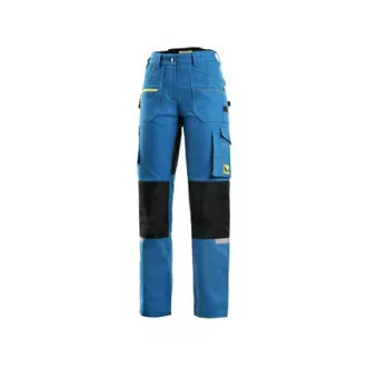 Pantaloni CXS STRETCH, dama, albastru mediu - negru, marimea