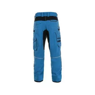 Pantaloni CXS STRETCH, 170-176cm, barbati, albastru-negru mediu, marimea