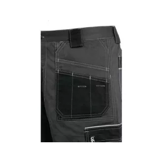 Pantaloni în talie CXS ORION TEODOR PLUS, bărbați, gri-negru, mărime