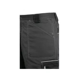 Pantaloni în talie CXS ORION TEODOR PLUS, bărbați, gri-negru, mărime