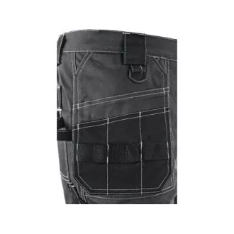 Pantaloni în talie CXS ORION TEODOR PLUS, bărbați, gri-negru, mărime