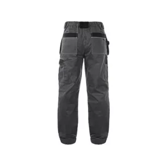 Pantaloni în talie CXS ORION TEODOR PLUS, bărbați, gri-negru, mărime