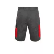 Pantaloni scurți CXS PHOENIX ZEFYROS, bărbați, gri-roșu, mărime