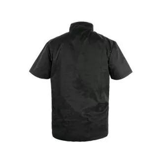 Rondon CHEF cu maneca scurta, barbatesc, alb-negru, marimea