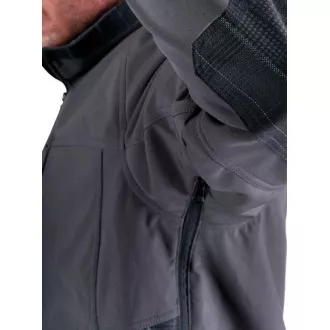 Jachetă softshell OLZA gri S Jachetă softshell OLZA gri S