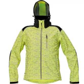 Softshell cu imprimeu KNOXFIELD roșu XS