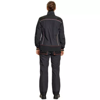 Geacă KNOXFIELD LADY antracit / roșu