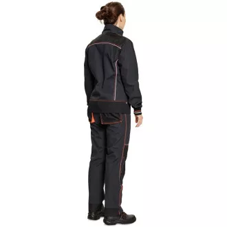 Geacă KNOXFIELD LADY antracit / roșu