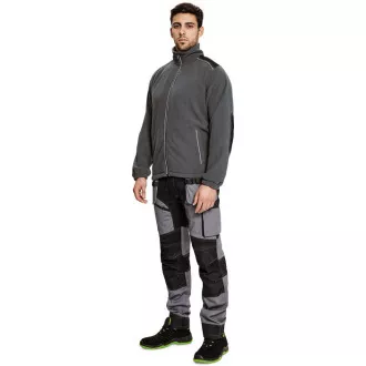 Geacă fleece KNOXFIELD antracit / vierme XS