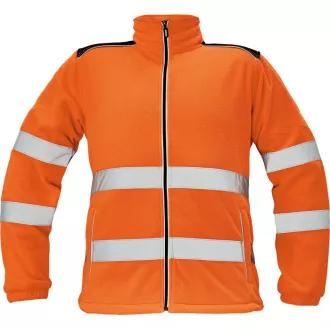 Geacă fleece KNOXFIELD HV roșu XS Geacă fleece KNOXFIELD HV roșu XS