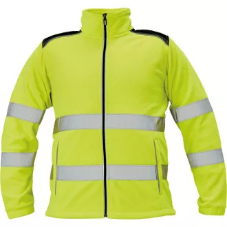Geacă fleece KNOXFIELD HV roșu XS Geacă fleece KNOXFIELD HV roșu XS