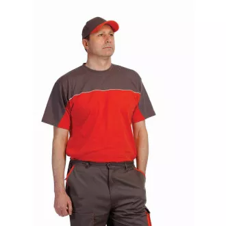 Tricou DESMAN gri / portocaliu Tricou DESMAN gri / portocaliu