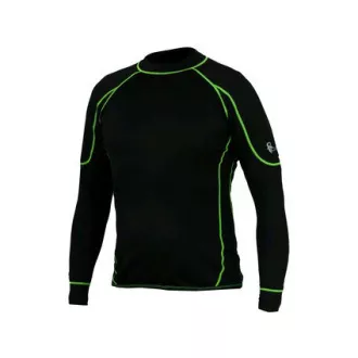 Tricou funcțional bărbați REWARD, dl. maneca, negru-verde, marimea Tricou funcțional bărbați REWARD, dl. maneca, negru-verde, marimea