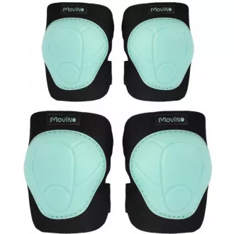 Set de protecții MOVINO Cariboo®, coate și genunchi, negru