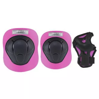 Set de protecții MOVINO Cariboo®, coate și genunchi, roz Set de protecții MOVINO Cariboo®, coate și genunchi, roz