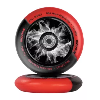 Roți de rezervă pentru trotinetă freestyle MOVINO Maniac, 110 mm, nailon, 2 buc.