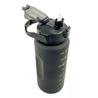 Sticlă sport motivațională 3 în 1, 2000 ml + 900 ml + 300 ml