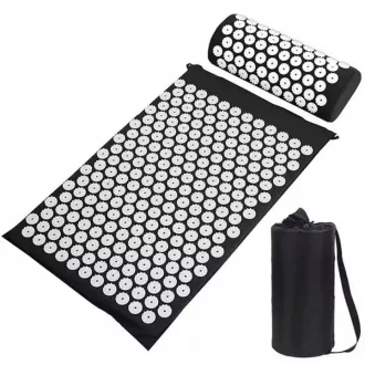 Saltea de exerciții Acupressură PREMIUM cu pernă 67x42x2 cm