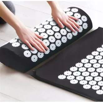 Saltea de exerciții Acupressură PREMIUM cu pernă 67x42x2 cm