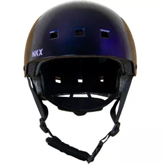 Cască freestyle NKX Brain Saver, culoare curcubeu