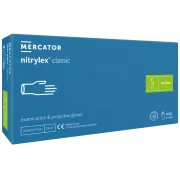 NITRYLEX CLASSIC - Mănuși de nitril (fără pudră) albastre, nesterile - 100 buc.