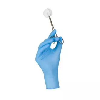 NITRYLEX CLASSIC - Mănuși de nitril (fără pudră) albastre, nesterile - 100 buc.