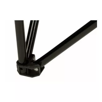 Scaun pliabil de camping, negru
